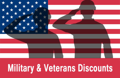 Active Military & Veterans Discounts